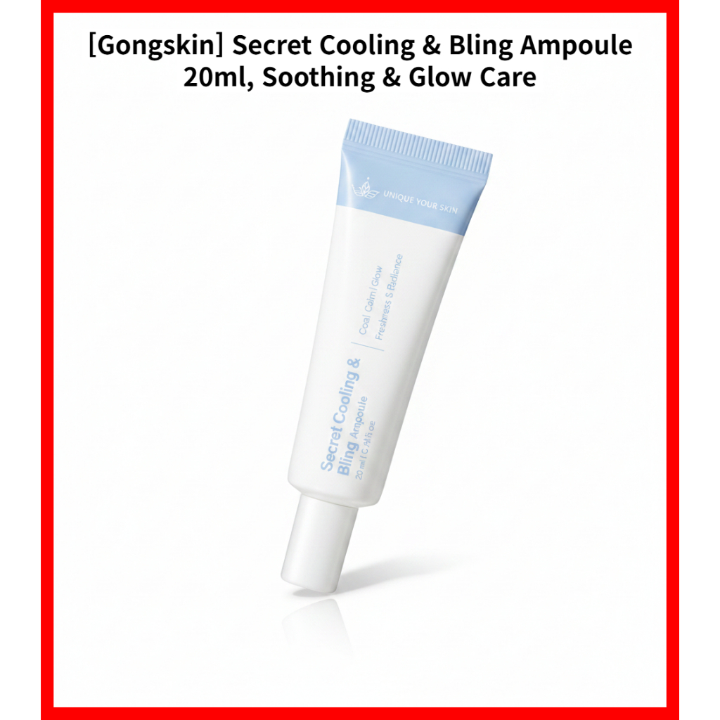 [hotitem][GONGSKIN] Secret Cooling & Bling Ampoule 20ml - Soothing Hydration & Radiant Glow / Korean