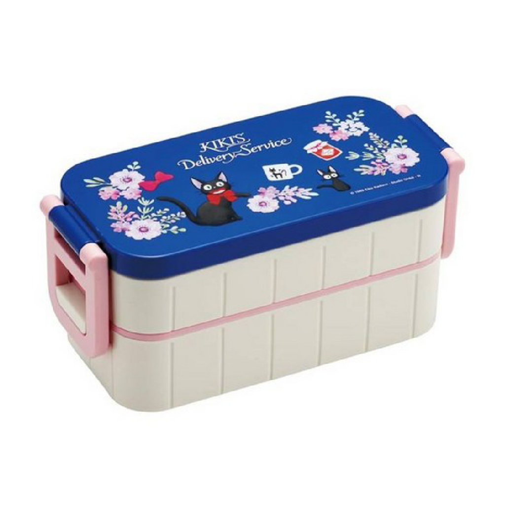 SKATER Kikis Delivery Service กล่องข้าว 2 ชั้นพร้อมตะเกียบ 600ml [Made in Japan]