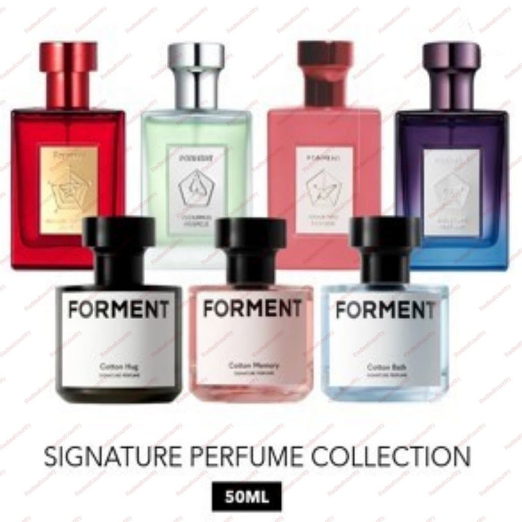 [ฟอร์ม] FORMENT Signature perfume forment perfume COTTON HUG/COTTON MEMORRY 50ml  ▪ Bts JUNGKOOK'S P