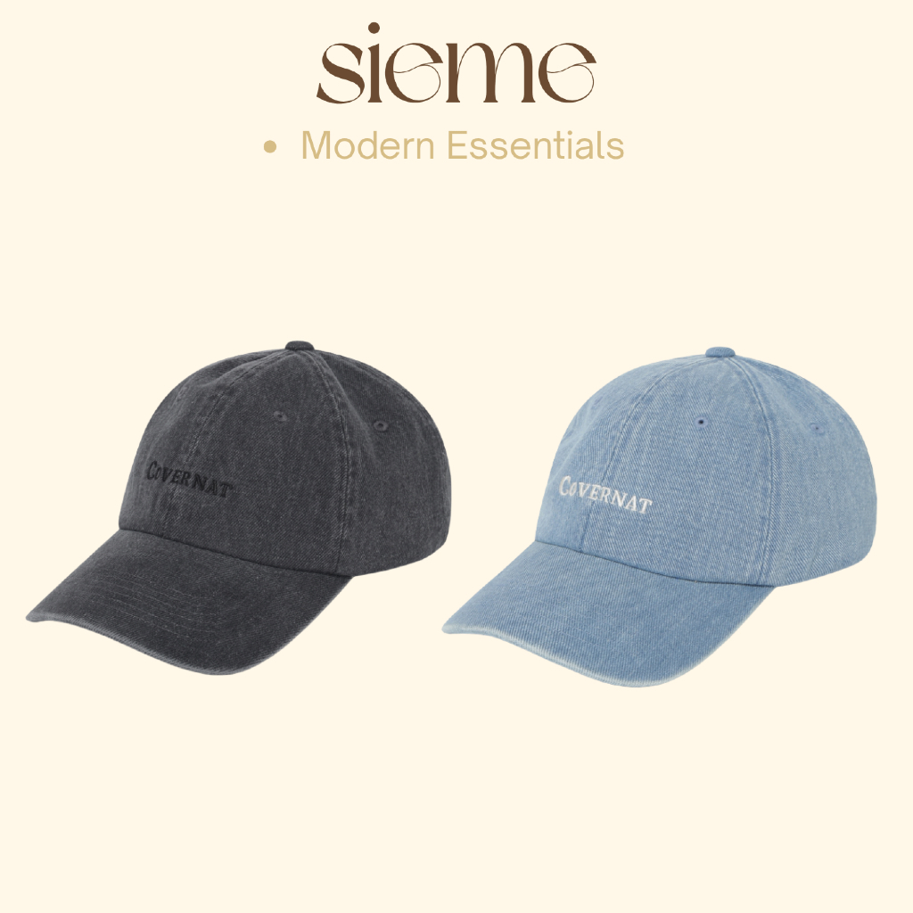 Covernat CO2606CA18 Logo Cozy Fit Denim Cap