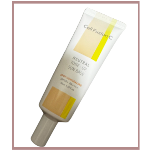 [CellFusionC] Neutral Tone-Up Sun Base SPF 50+/ PA++++ 40ml / กันแดด Tone by samilmall