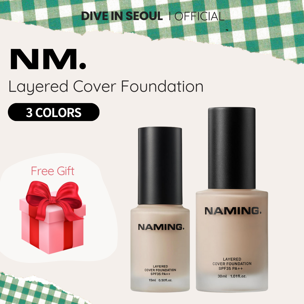 [NAMING] Layered Cover Foundation –  3สี