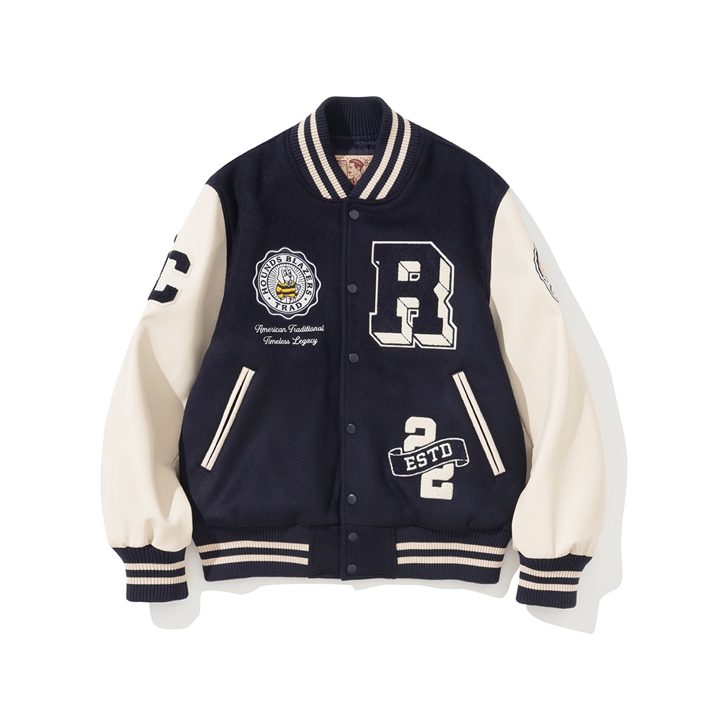 RENACTS Jacket สีกรมท่าสไตล์ Ivy League Classic