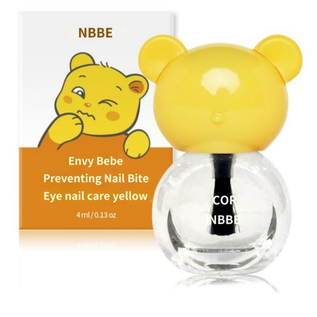 EnvyBebe Kids Anti Nail กัดเล็บดูแลเล็บ สีเหลือง 4ml