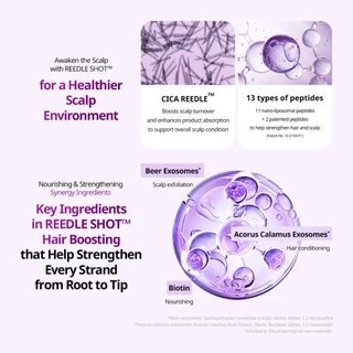 [VT] Reedle Shot Peptide Hair Boosting Scalp Pack ซอง 4ml [ห้างสรรพสินค้าอย่างเป็นทางการ]