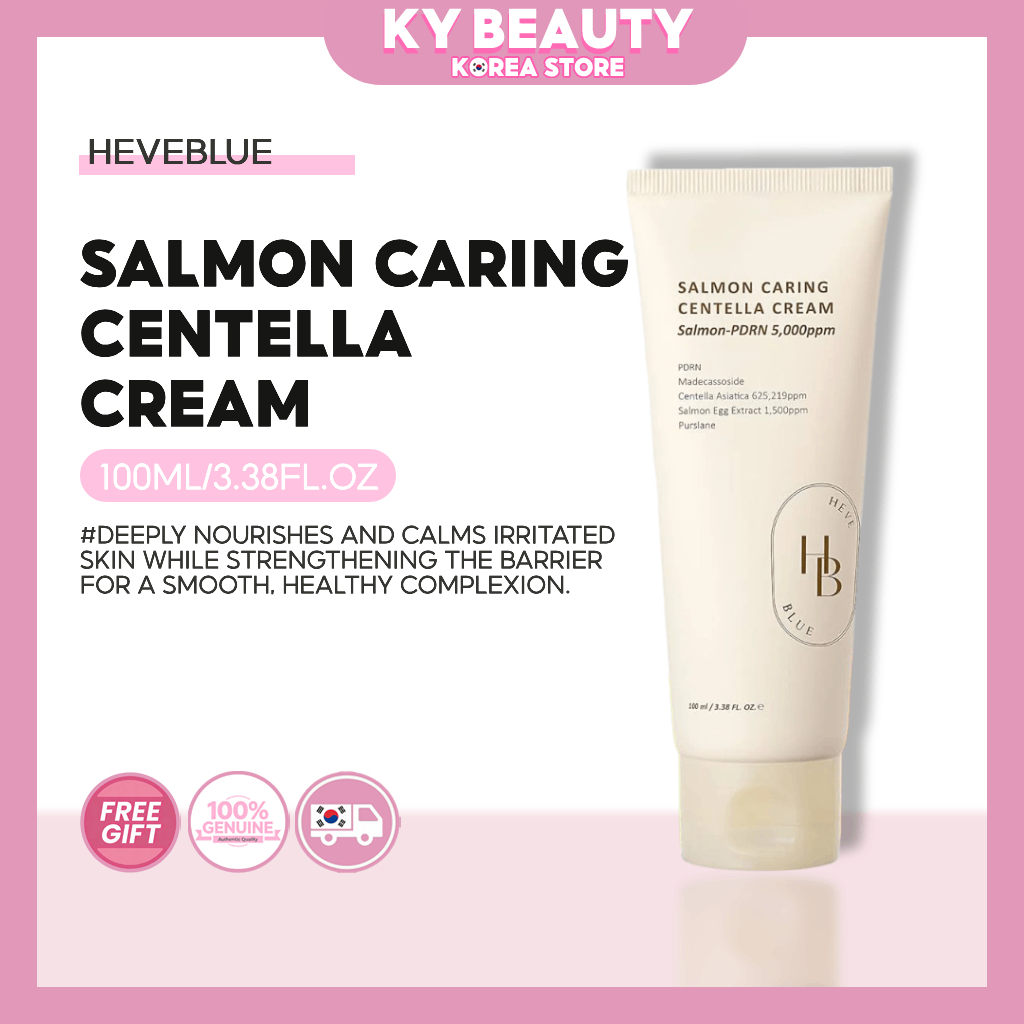 [HEVEBLUE] Salmon Caring Centella Cream 100ml