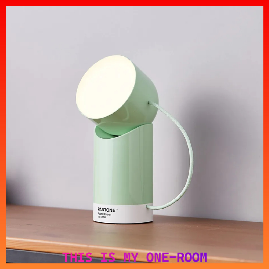 LEXON x PANTONE ORBE โคมไฟ LED แบบพกพา | สี LED 9 สี | USB-C ชาร์จใหม่ได้ | IPX4 กันน้ํา