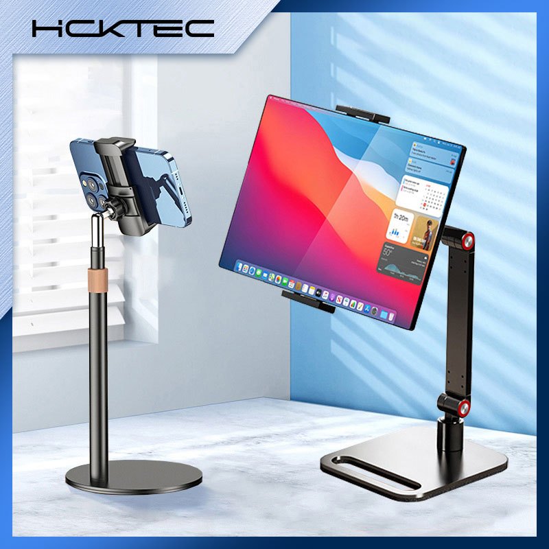 HCKTec 17.3 Portable Monitor Holder Stand Tablet iPad Stand Portable Screen Monitor Mount Arm