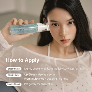 Dr.Althea Aqua Jelly Mist 100ml | All-day Hydrated, Adherence & Glow, Non-Greasy Finish