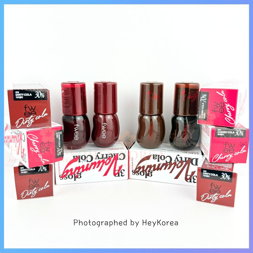 [Fwee] 3D Voluming Gloss Cola Series (30% / 70%)