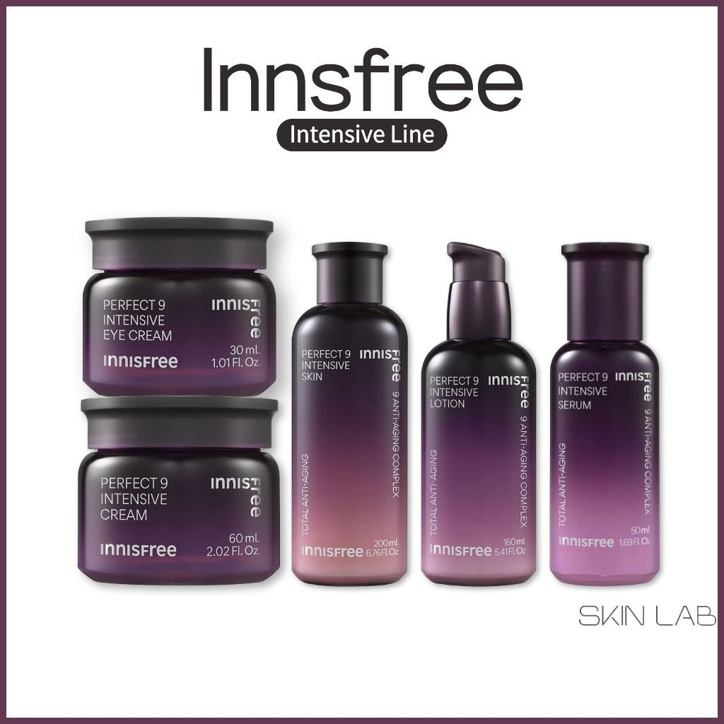 [Innisfree] Perfect 9 Intensive Line  Skin / Lotion / Serum / Cream / Eye Cream
