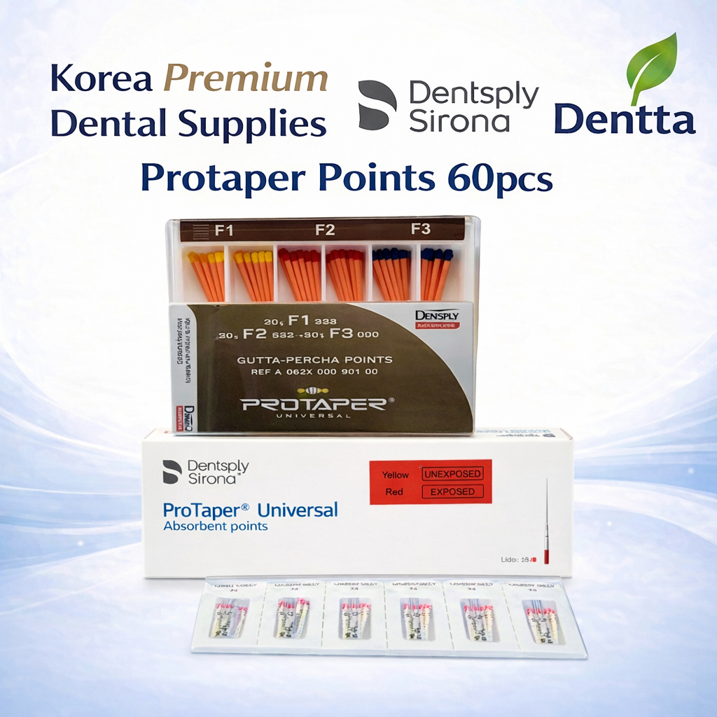 Dentsply Sirona Protaper Universal GP Points 60pcs Size Options Switzerland