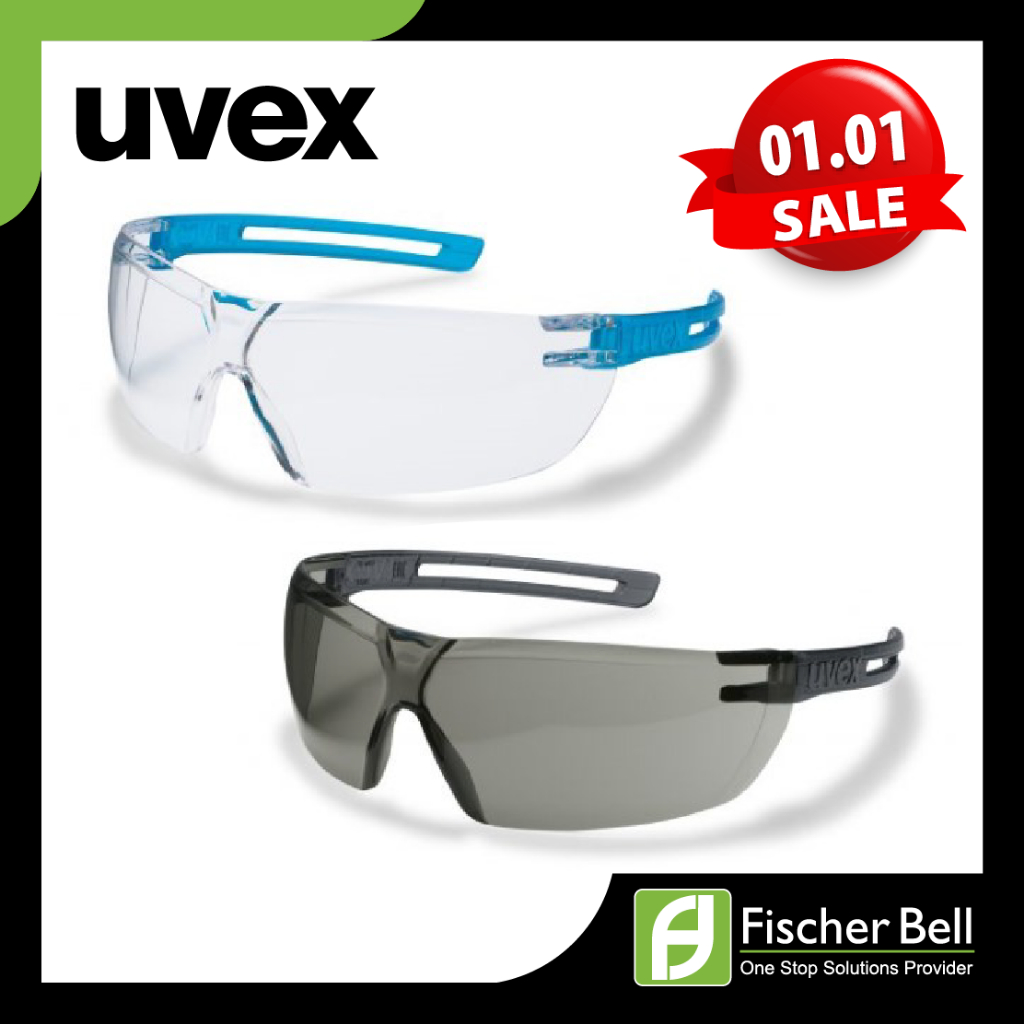 Uvex x-fit แว่นตานิรภัย l แว่นตา Scratch-Resistant Anti-Fog UV400 EN166