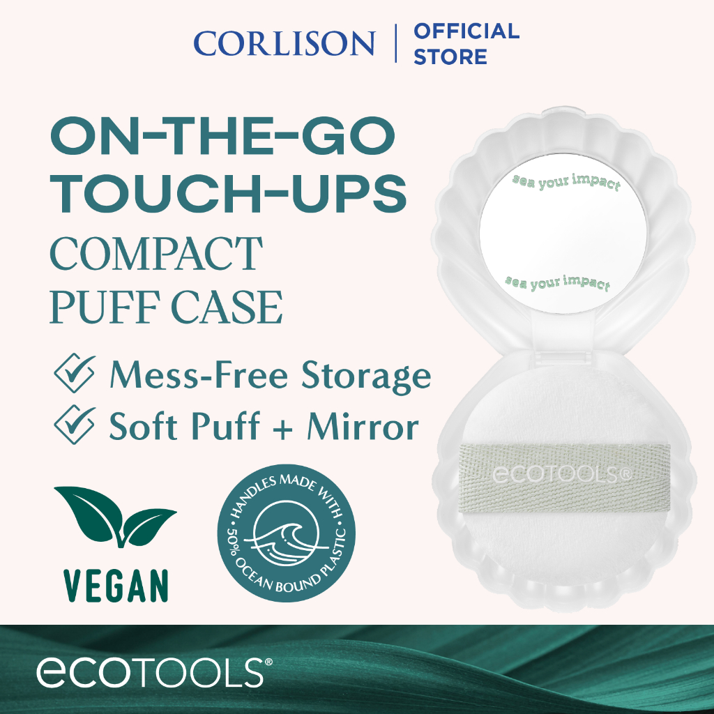 EcoTools Sea Gems Pearl Puff + Case