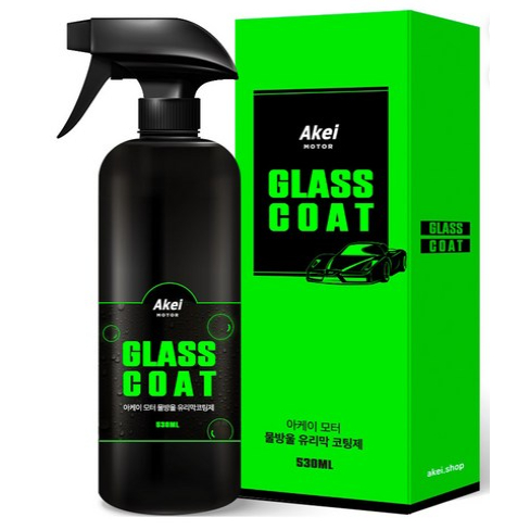 AKEI Motor Water Beading Glass Coating Car Water Repellent Spray 530ml (1 เครื่อง)