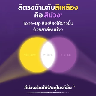 [EUTHYMOL] | ยาสีฟันเนื้อสีม่วง สูตรฟันขาว | 106g | ปรับโทนฟันขาวสว่าง | แก้สีฟันเหลือง (Color Corrector) | LG H&H OFFICIAL