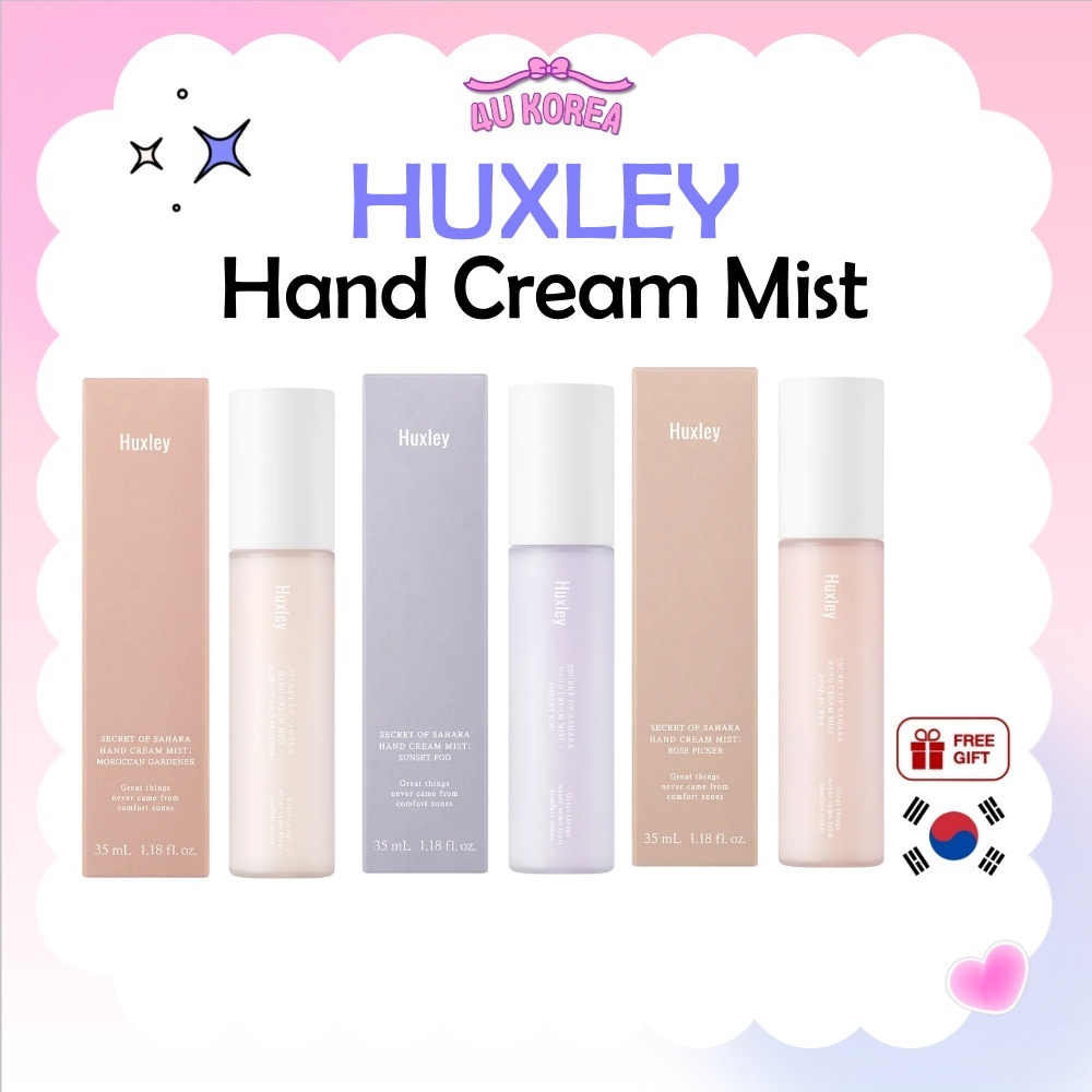 HUXLEY Hand Cream Mist 35ml – 3 กลิ่น / K-BEAUTY