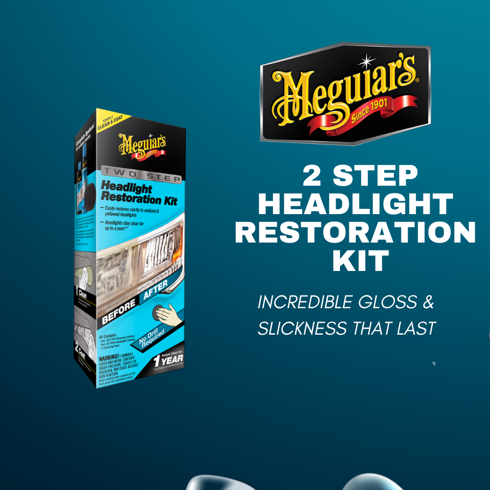 Meguiars Two Step Headlight Restoration Kit (G2970)