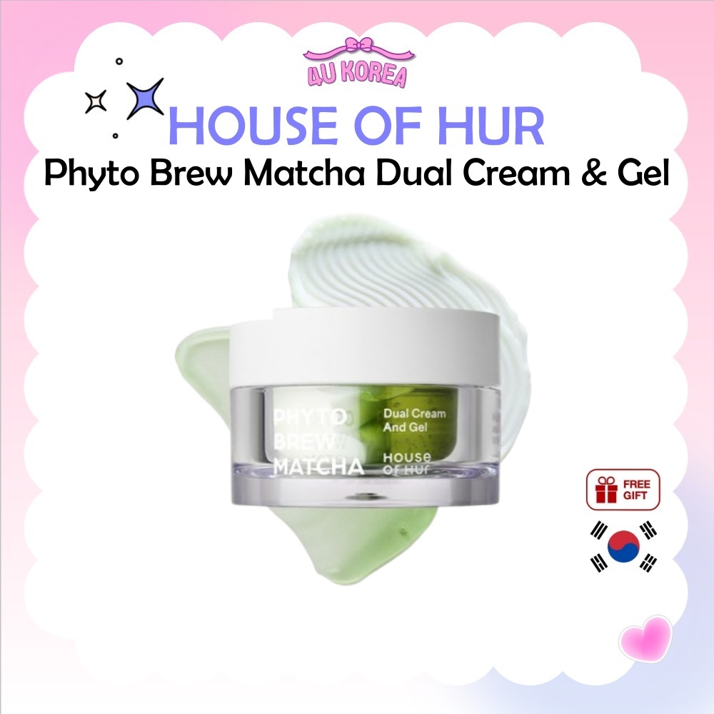 HOUSE OF HUR Phyto Brew Matcha Dual Cream & Gel – 50ml / K-BEAUTY