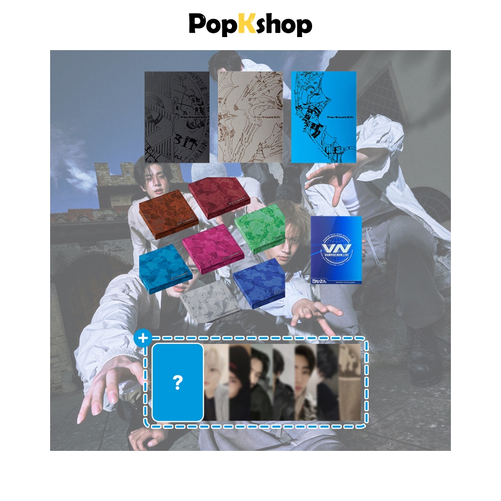[ของแถม] ENHYPEN 7th Mini Album [ THE SIN : VANISH ] STANDARD / FUGITIVES / Weverse Albums Ver