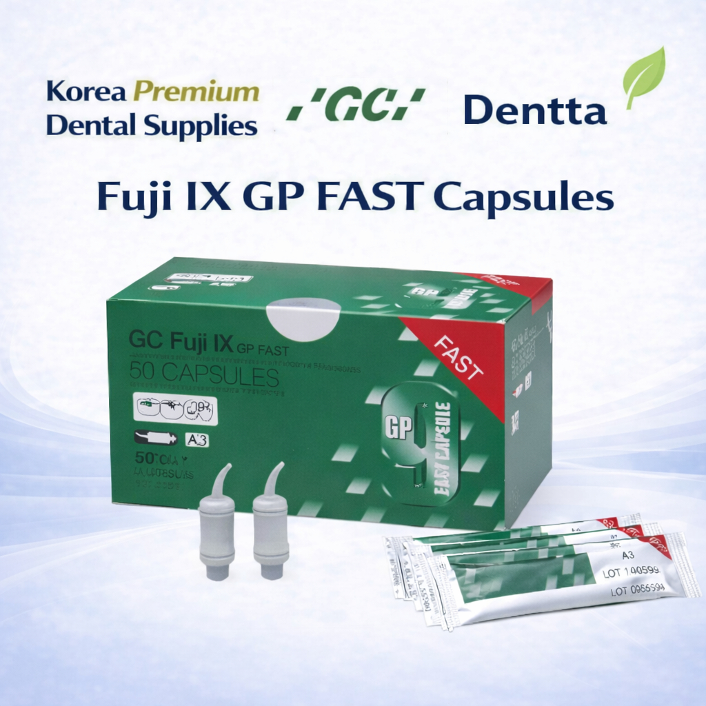 GC Fuji IX GP FAST Capsules 50pcs A2 A3 วัสดุอเนกประสงค์ แบบแคปซูล Exp 05 /2027+