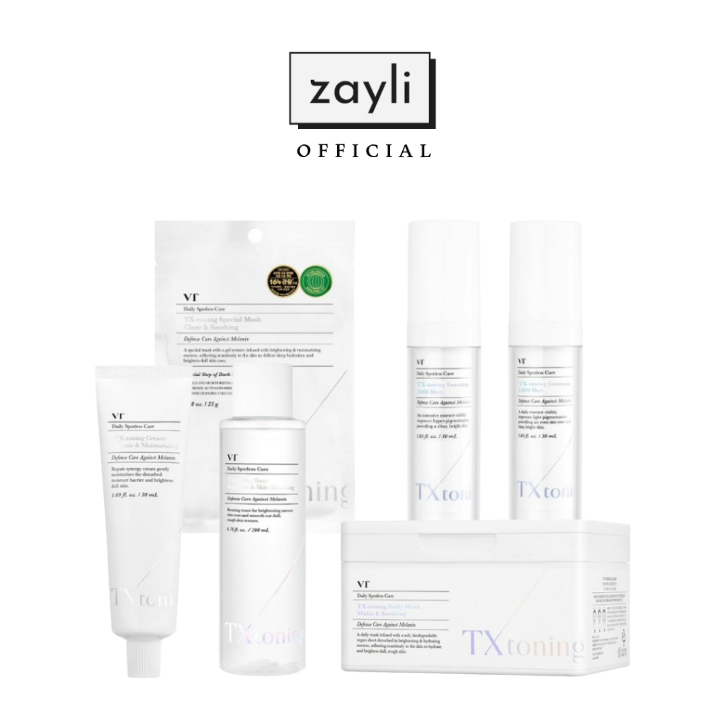 VT Cosmetics TX-Toning Line | Daily Tone Care Routine Set