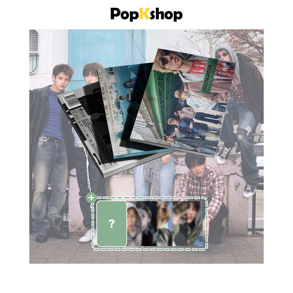 [ของแถม] CORTIS The 2nd EP Album [ GREENGREEN ] Standard Ver