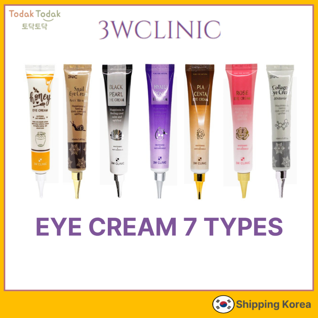 3W CLINIC EYE CREAM 40ml 7TYPES