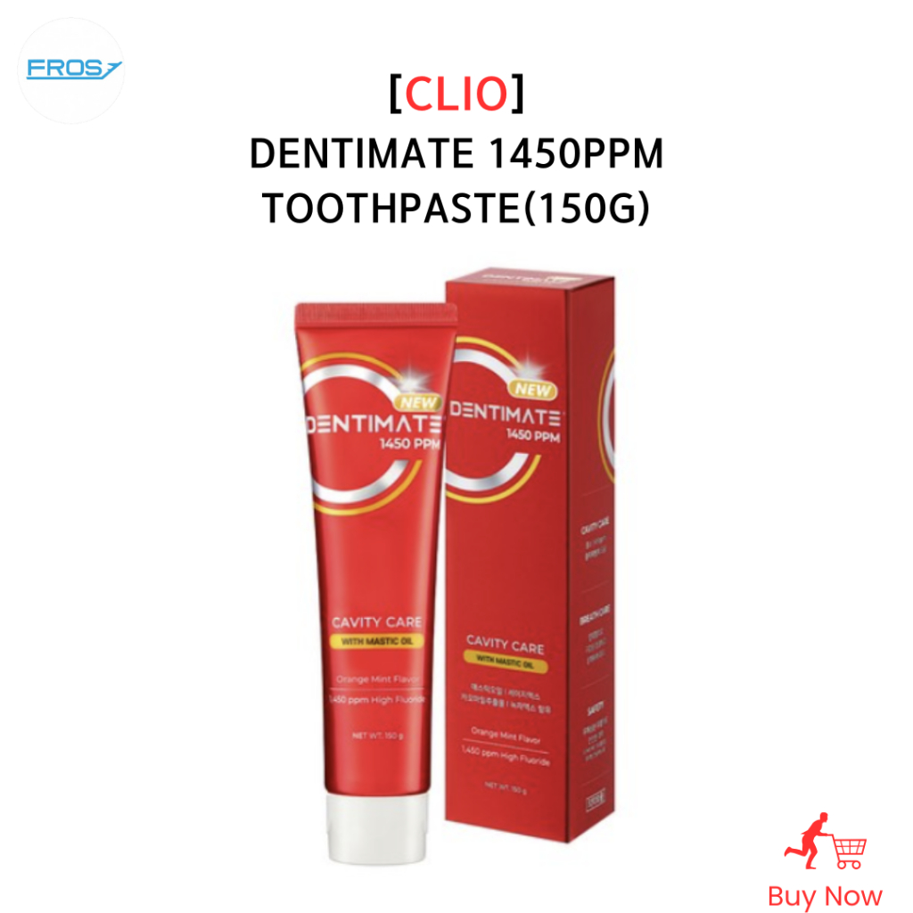 [CLIO] ยาสีฟัน Dentimate 1450PPM(150G) / จากเกาหลี
