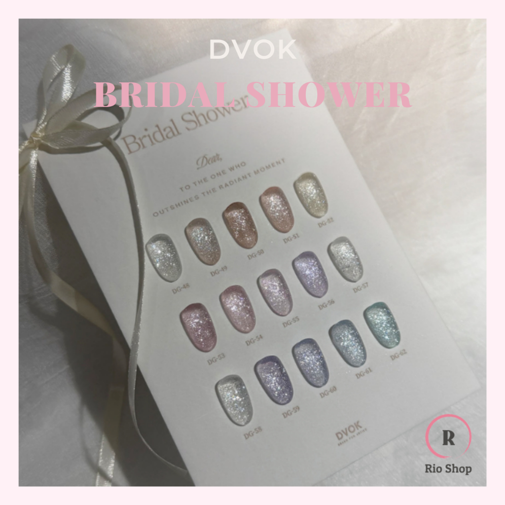 Dvok Bride Shower Glitter Gel 15 สี Set