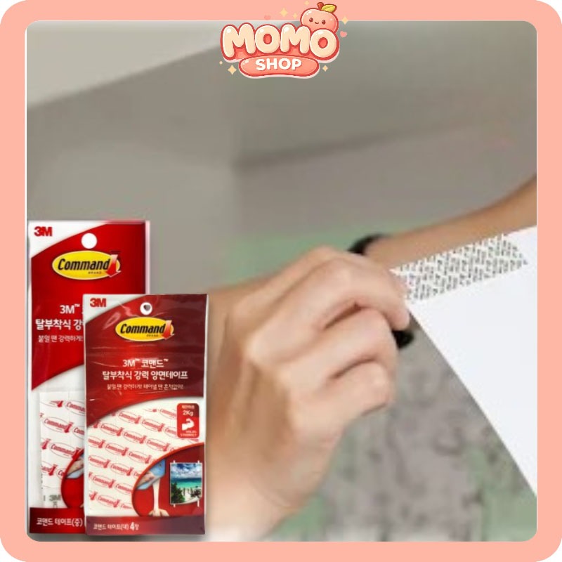 3M Command Strips Refill Small Medium Large Mounting Tape Double-Sided / Command picture Strips