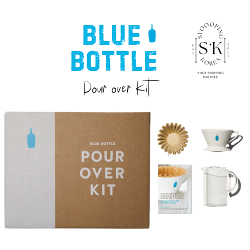 [Blue Bottle Korea] Blue Bottle Pour over Kit - Dripper + Carafe + กรองกาแฟ