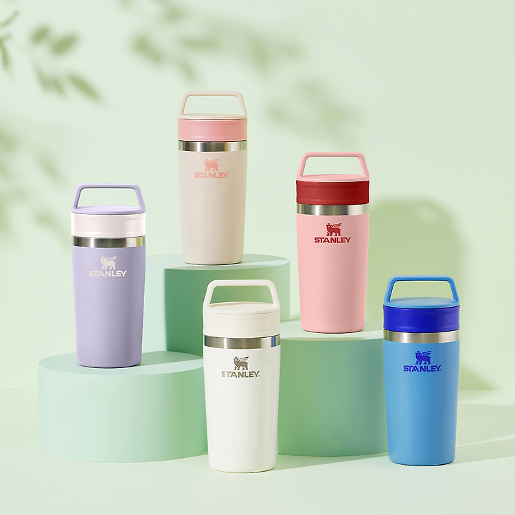 [STANLEY] Cafe To-Go Travel Mug Tumbler / café / 236ml, 354ml, 473ml, 591ml / 8oz, 12oz, 16oz, 20oz