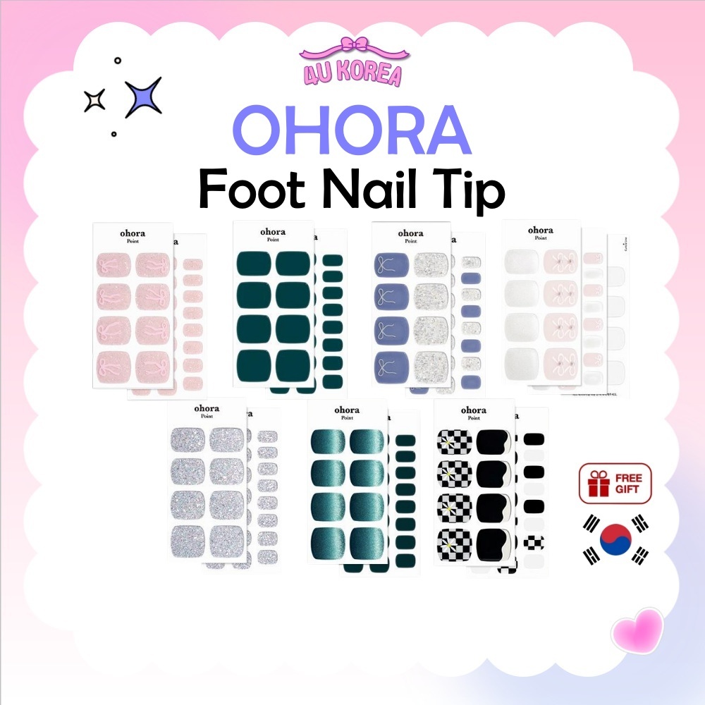 OHORA Foot Nail Tip 7 ประเภท / K-BEAUTY