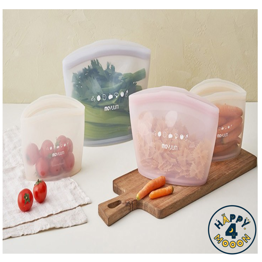 [MOYUUM] ชุดซิปซิลิโคนแบบยืน 3 ชิ้น [NO. 919]