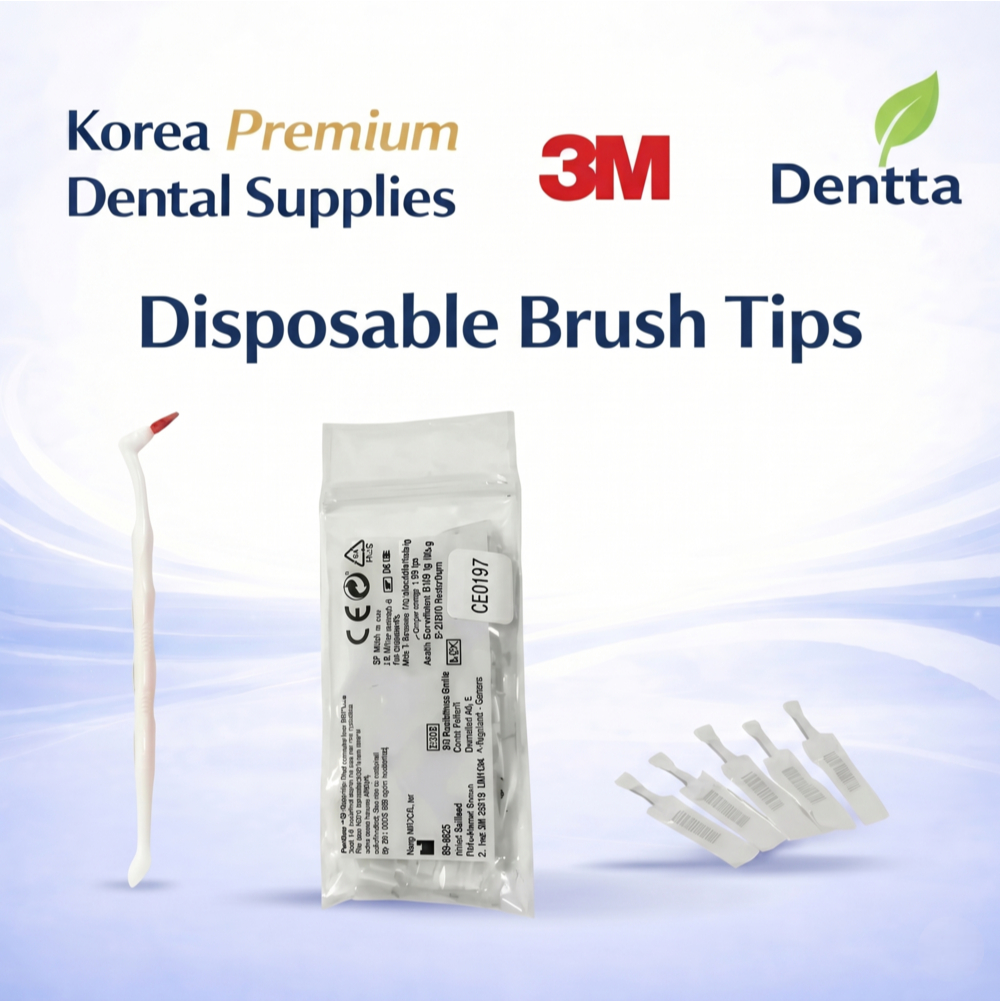 3M Disposable Brush Tips Ref 1919 60 Tips Refill Set Options