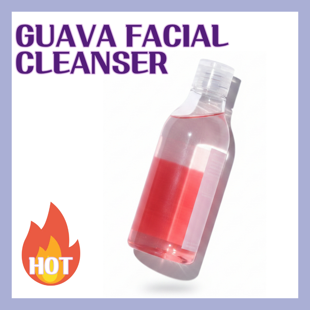 [รายการเฉพาะ]Glow Guava Facial Cleanser 190ml, All-in-One Deep Cleanser & Hydrating Finish