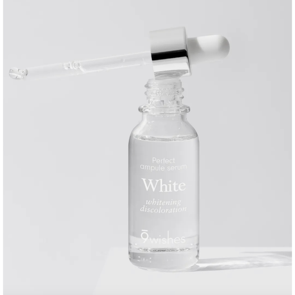 9Wishes Miracle White Ampule Serum | Brightening & Tone-Up Lightweight Essence
