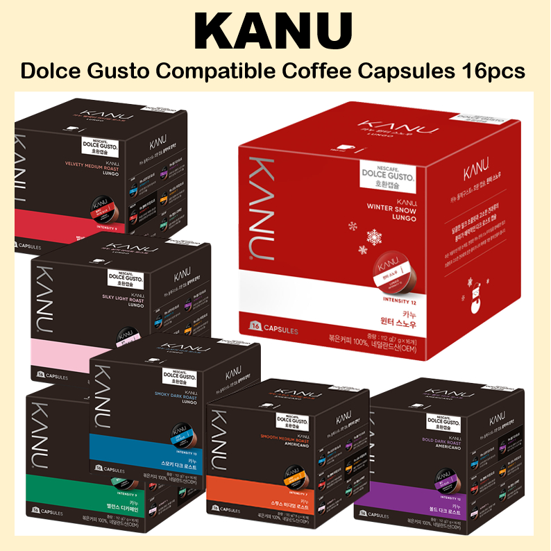 [KANU] แคปซูลกาแฟที่รองรับ Dolce Gusto 16 ชิ้น (เลือก 1 ใน 7) DolceGusto