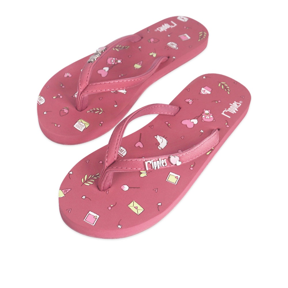 รองเท้าแตะ Ripples Cherish Ladies (Dust Pink)