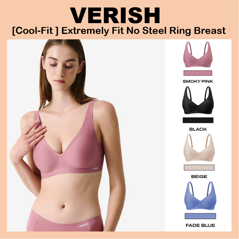 [VERISH] Cool-Fit Classic Verish Extremely Fit No Steel Ring ชุดชั้นใน-สไตล์เสริมเต้านม