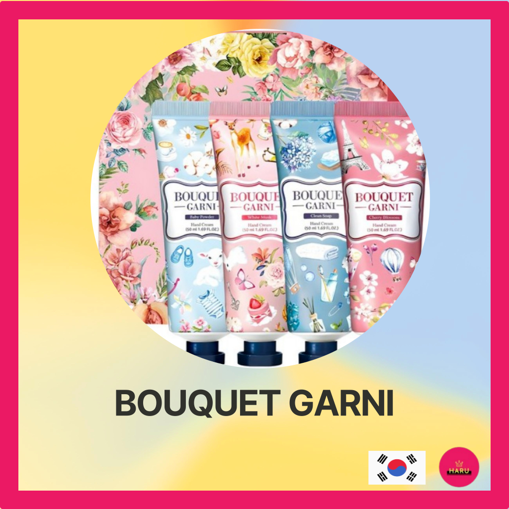 ครีมทามือ GARNI BOUQUET 4SET