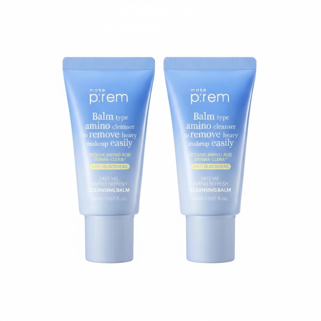 Make prem Safe Me Amino Refresh Cleansing Balm 20ml x 2EA /make prem