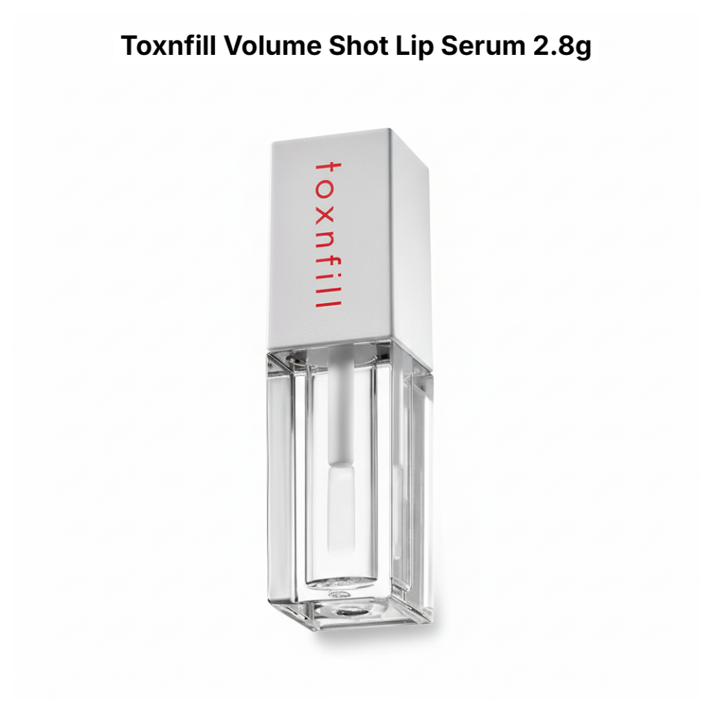 [Toxnfill] Volume Shot Lip Serum 2.8g, Plumping Gloss & Hydrating Lip Care