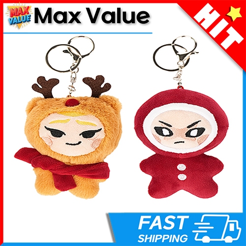 LOOISM Goo Kim & Gun Park CHRISTMAS DOLL KEYRING | <show Samuth Generation> LOOISM ( yoose Matsuma) สินค้า MD อย่างเป็นทางการ