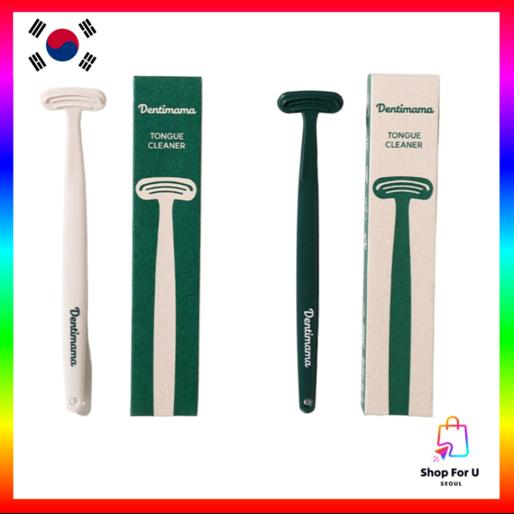 [Dentimama] แปรงสีฟันทําความสะอาดลิ้น Zero Waste (2 ชิ้น)