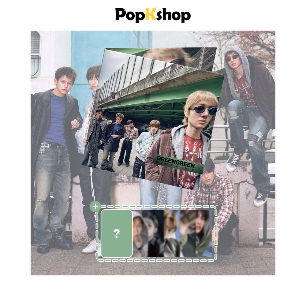 [ของแถม] CORTIS The 2nd EP Album [ GREENGREEN ] Vinyl Ver