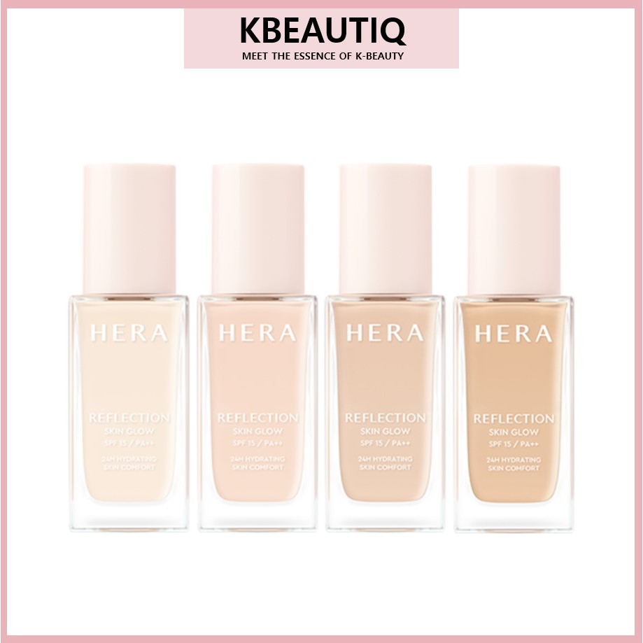 HERA REFLECTION SKIN GLOW FOUNDATION 30G HYDRA INNER GLOW LIQUID FOUNDATION KOREA