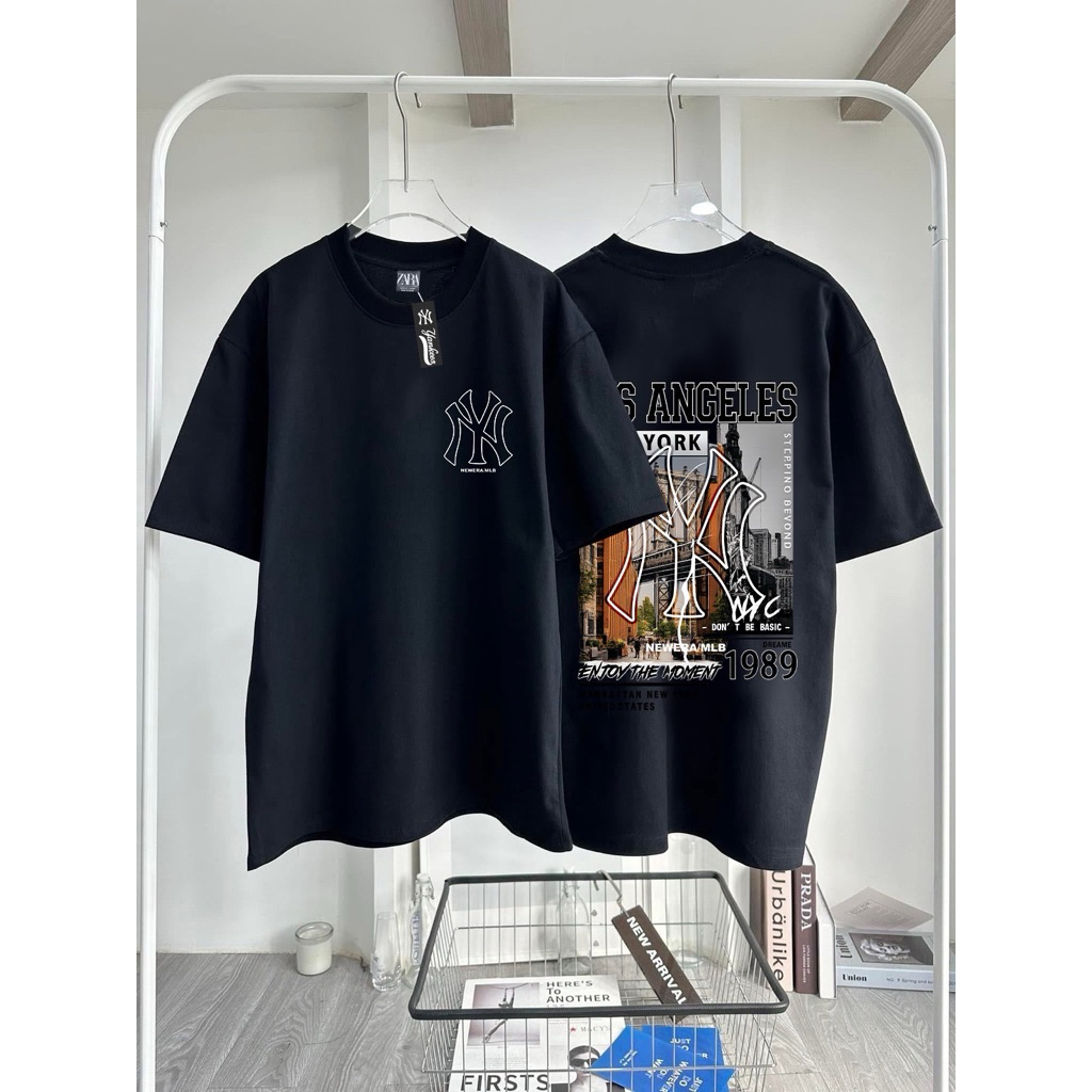 (N New) เสื้อยืดแนวสตรีท มีให้เลือกหลายไซส์ ผ้าคอตตอน100%