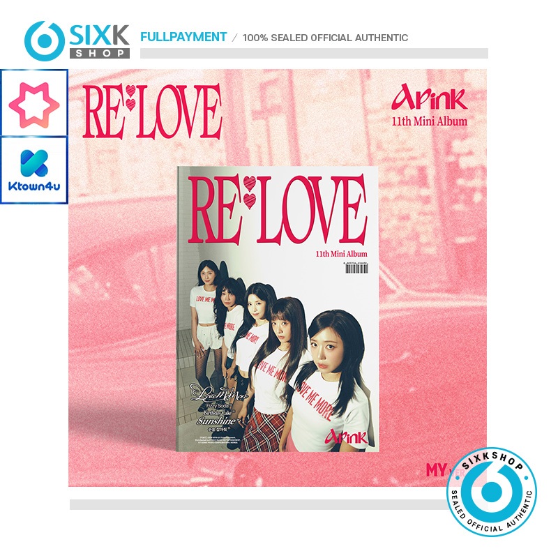 ( POB ) APINK 11th Mini Album [ RE : LOVE ]